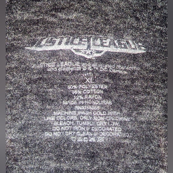 JUSTICE ✨️ LEAGUE DC Comic XL Mixed Superman Batman Print Great Condition - Picture 6 of 6